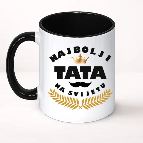 Najbolji tata na svijetu - Šolja Classic – izdelek sa printom