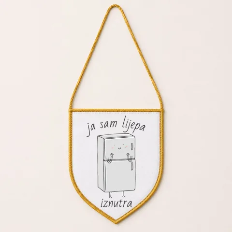 Ja sam lijepa iznutra - Zastavica