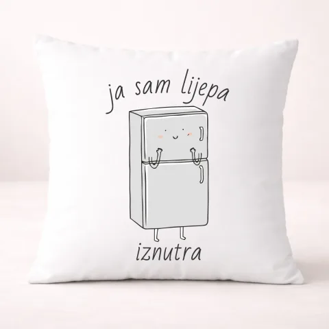 Ja sam lijepa iznutra - Jastuk