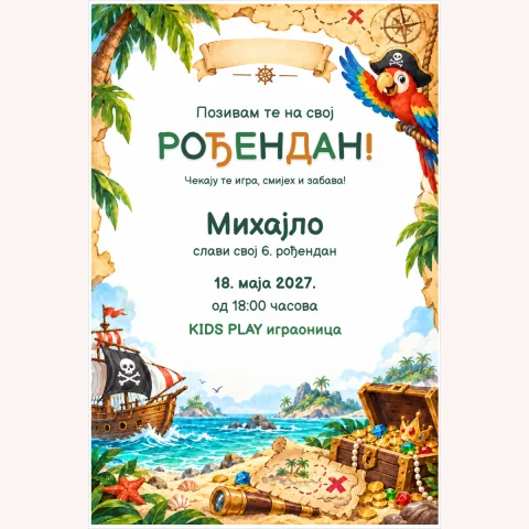 Pozivnica · Gusarsko blago