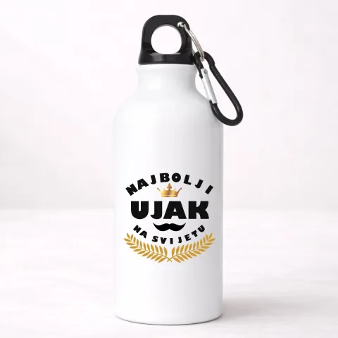 Najbolji ujak na svijetu - Aluminijumska boca – proizvod sa printom