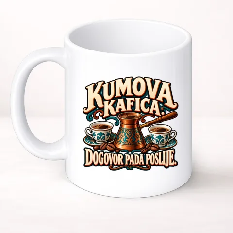 Kumova kafica. Dogovor pada poslije - Šolja Classic