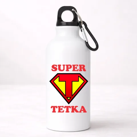 Super tetka #2 - Aluminijumska boca – proizvod sa printom