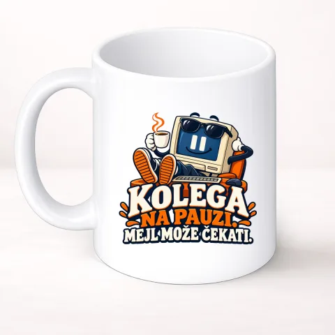 Kolega na pauzi. Mejl može čekati. - Šolja Classic