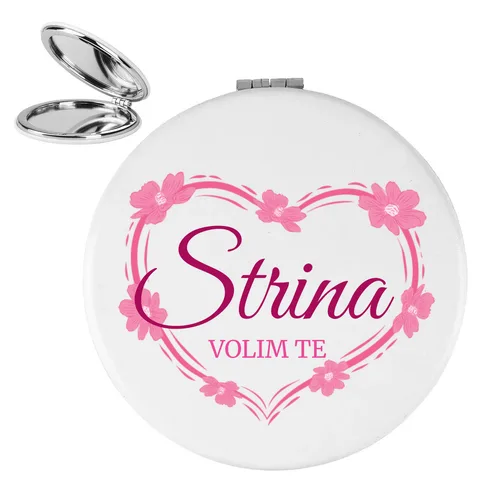 Strina volim te! - Ogledalce – izdelek sa printom
