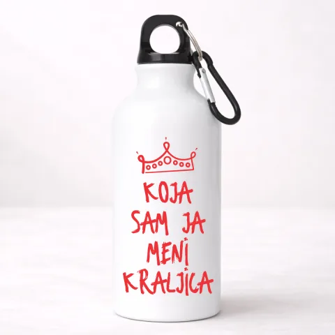 Koja sam ja meni kraljica - Aluminijumska boca