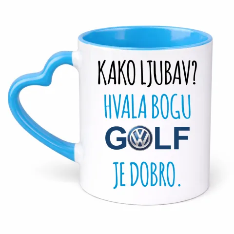 Kako ljubav? Hvala bogu GOLF je dobro #2 - Šolja Srce
