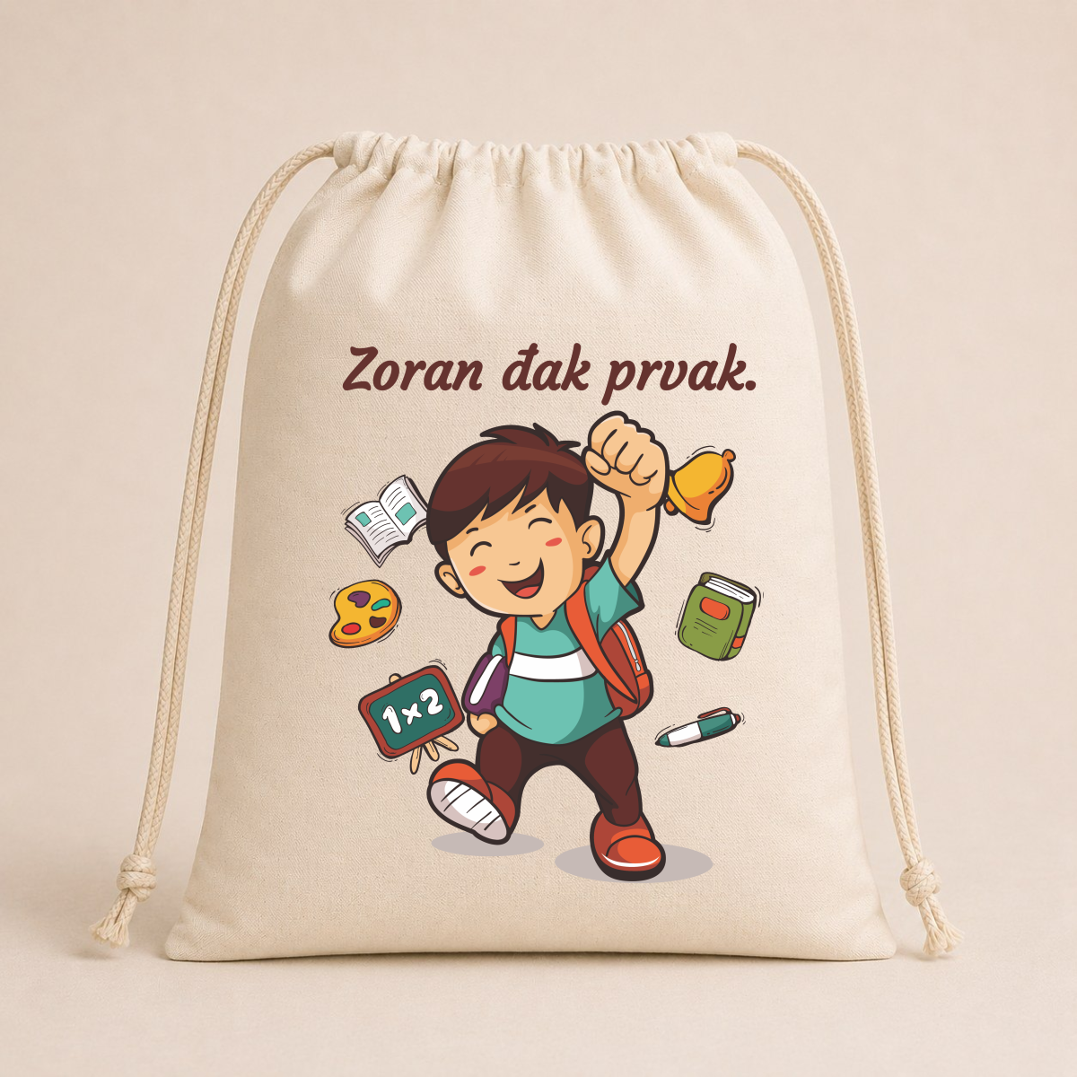 Đak prvak #6 - Pamučna vreća – prikaz proizvoda