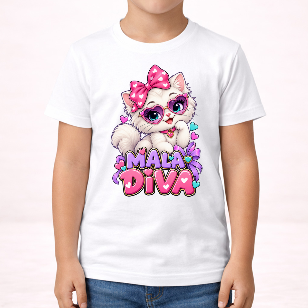 Mala diva - Majica - Dječija – prikaz izdelka