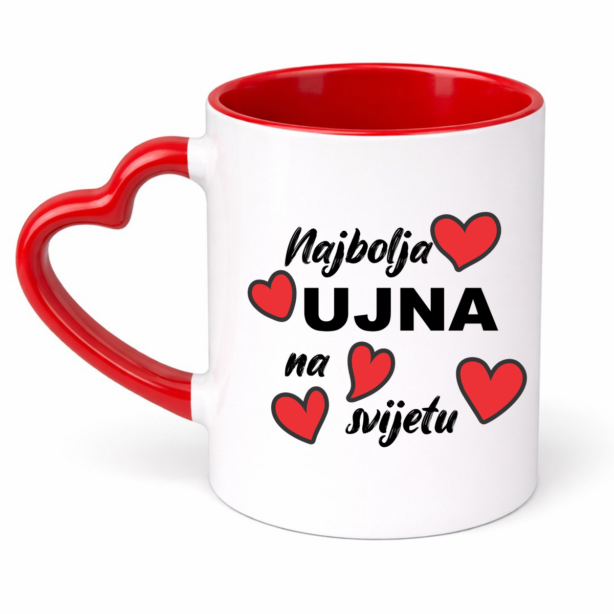 Најбоља ујна на свијету 2 - Шоља Срце – приказ артикла