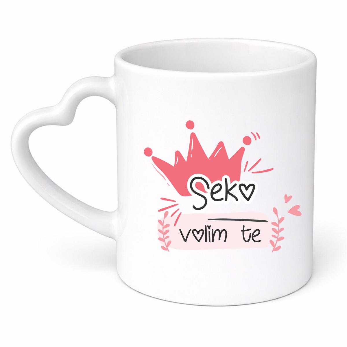 Seko volim te - Šolja srce – prikaz izdelka