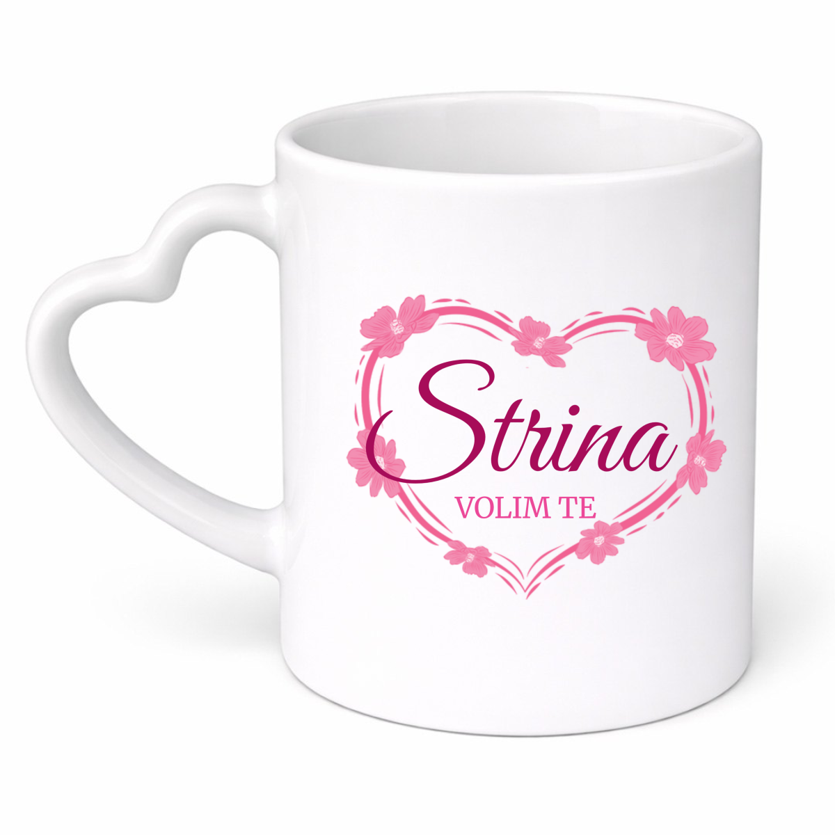 Strina volim te! - Šolja srce – prikaz proizvoda