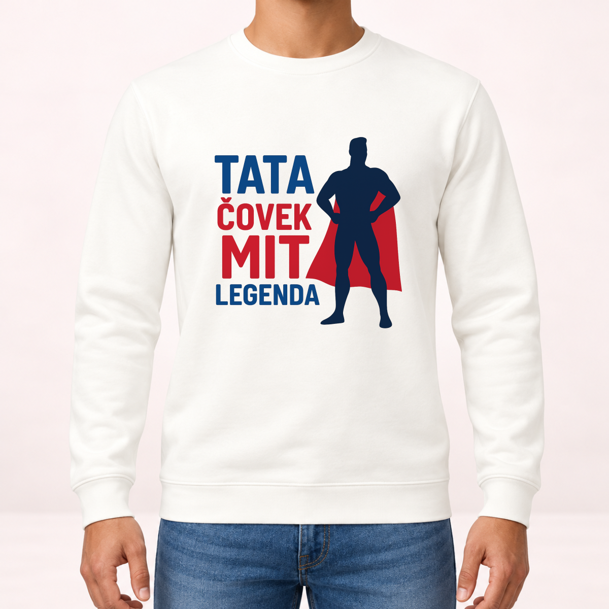 Tata covek mit legenda - Dukserica – prikaz proizvoda